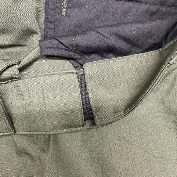 5.11 Tactical Series Cargo Pants Men’s XL Long Green Ripstop - Picture 3 of 8